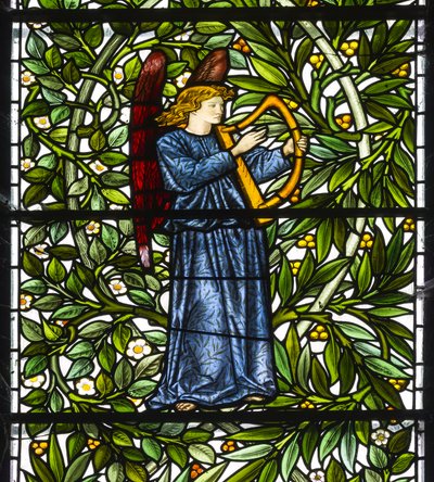 Angel Musician by Edward and Morris Burne Jones